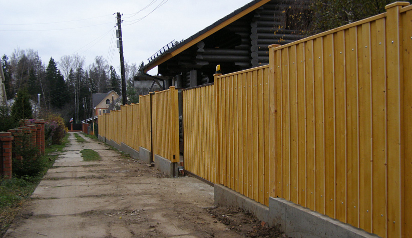 Юрьево Классический забор + ворота